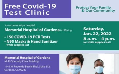 Memorial Hospital of Gardena Hosts COVID-19 Testing Clinic