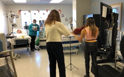 Young Musicians Serenade Patients