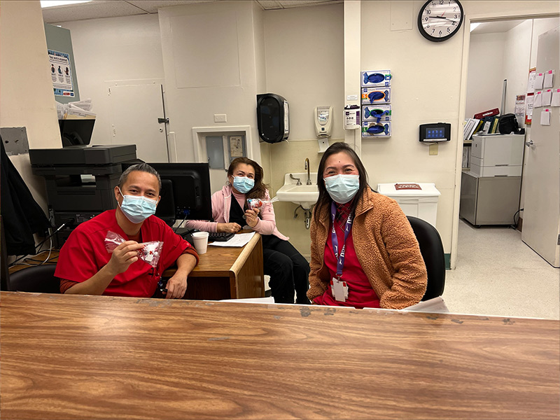 Love in the air at Memorial Hospital of Gardena!