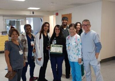 Garden Hospital Honors Two Special ICU Employees