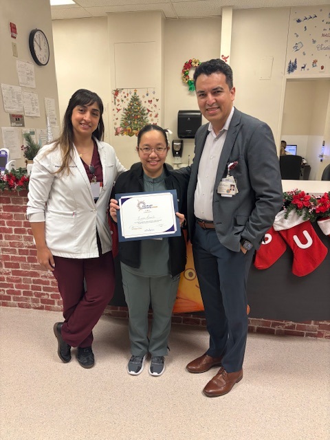 Rizza Arante Named<br />
Exemplary Employee