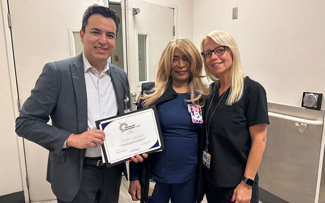 Linda Schrader Named Exemplary Employee
